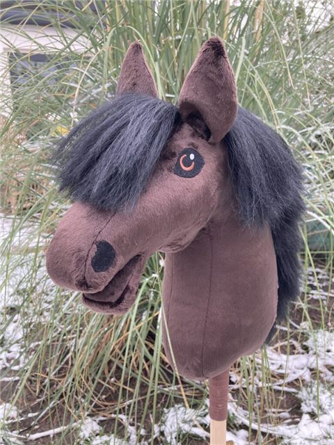 Hobby horse Mocha, bruin met kleine bles